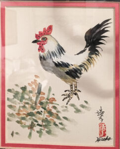 Rooster by Hiroko Borish